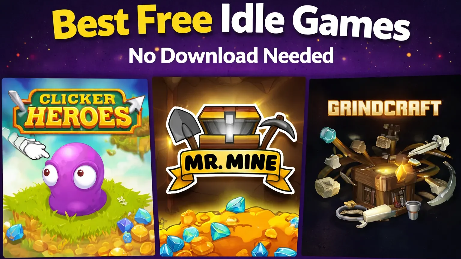 best free idle games online no download mobile friendly