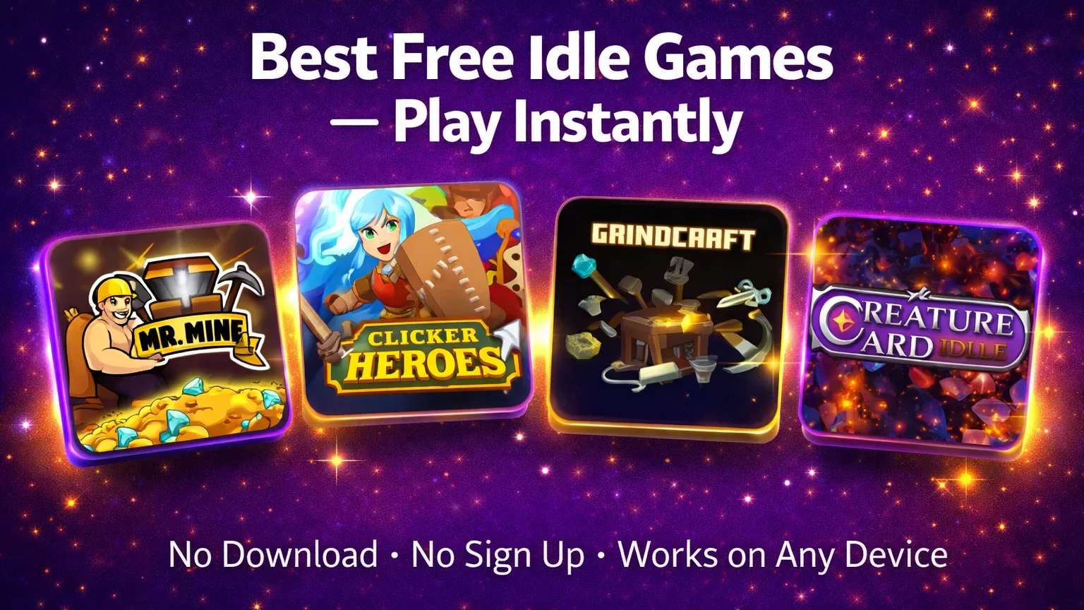 free idle browser games no install any device