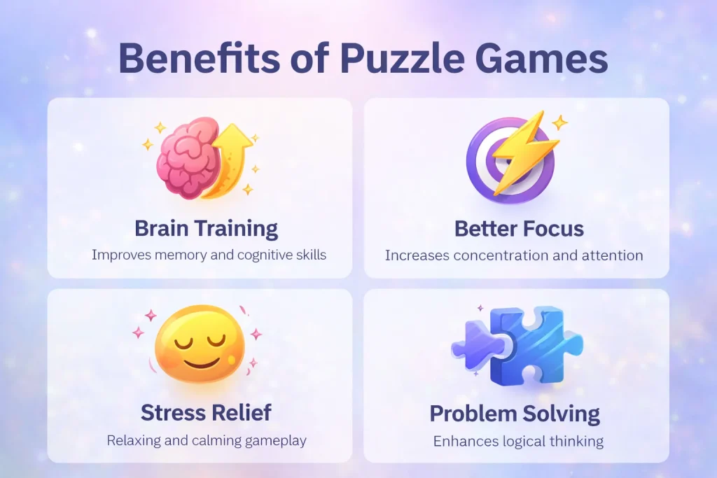 Benefits of Puzzle Games