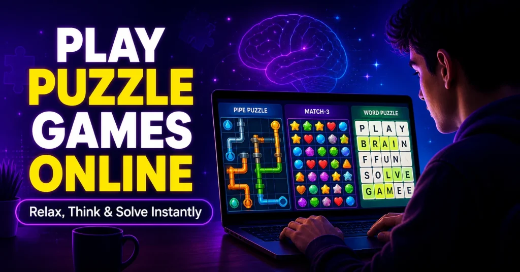 Play puzzle games online