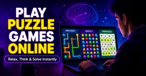 Play puzzle games online