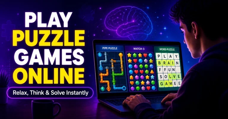 Play puzzle games online